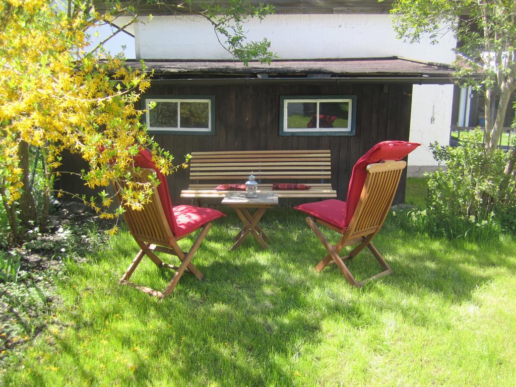 Ferienwohnungen Im Lueftlmalereck, Mussldomahaus Oberammergau Exterior foto
