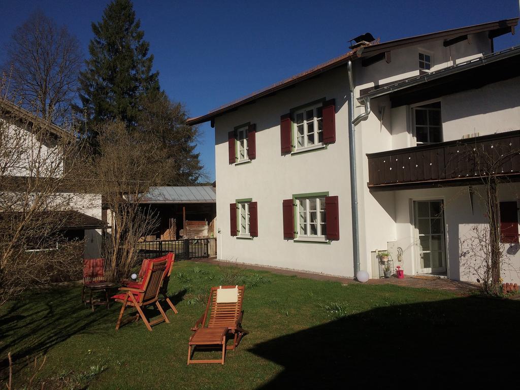 Ferienwohnungen Im Lueftlmalereck, Mussldomahaus Oberammergau Exterior foto